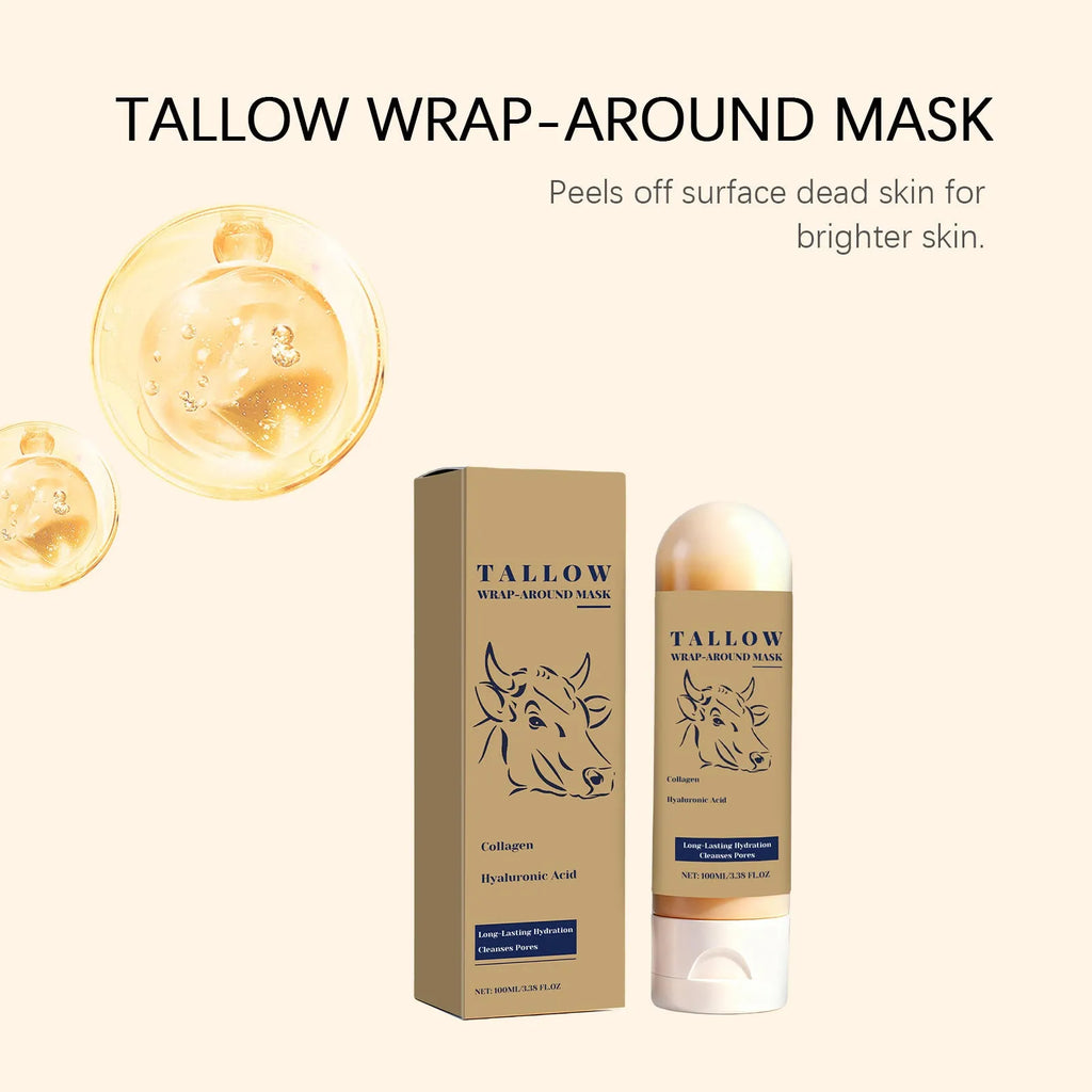 Avocado peeling mask 100ml tube 3.7x14cm gentle exfoliation hydration face treatment