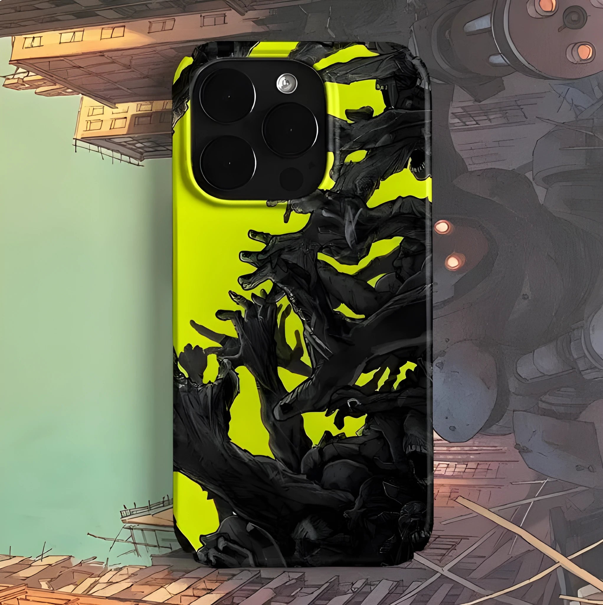 Hard shell iPhone case in glossy or frosted finish for iPhone 12 to 16 Pro Max models