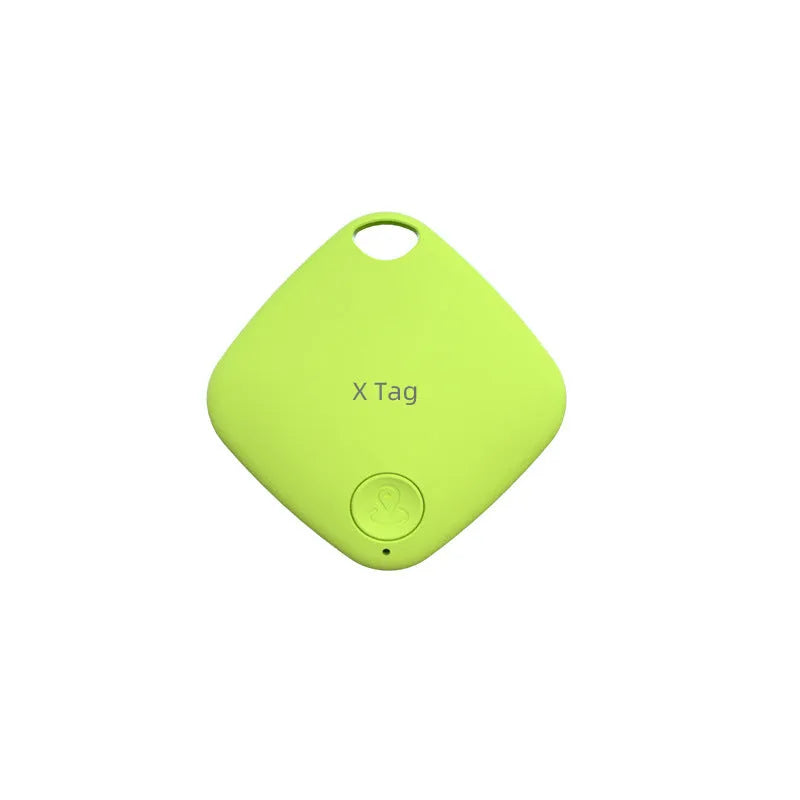 Diamond Global Bluetooth key finder and pet locator device in five colours: black, blue, green, pink, and white.