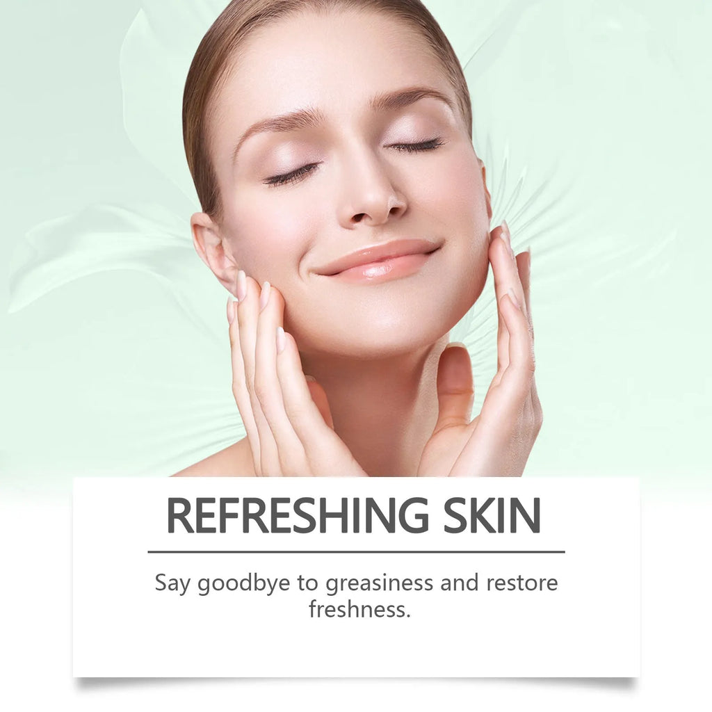 55g tube of bentonite clay facial mud mask with moxa leaf extract for acne and pore cleansing