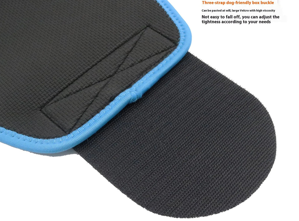 Adjustable neoprene fitness lumbar support belt in black, shown wrapped.