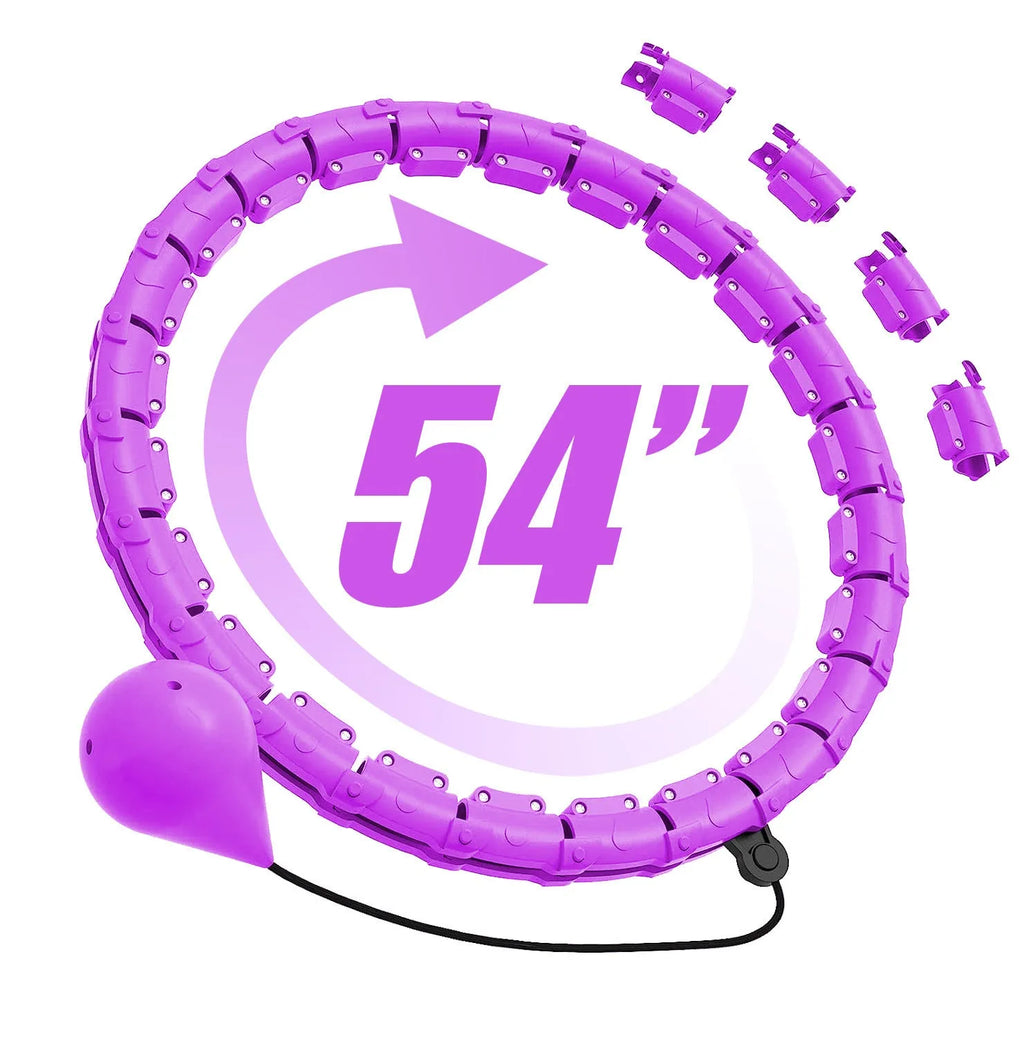 ABS plastic massage soft ball in pink colour with detachable design for fitness use