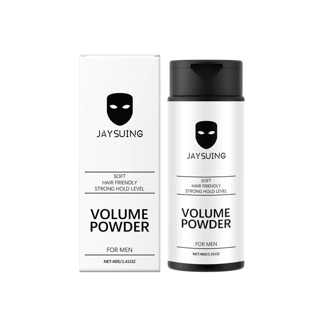 40g container of hair styling powder with corn starch formula for volume and texture control