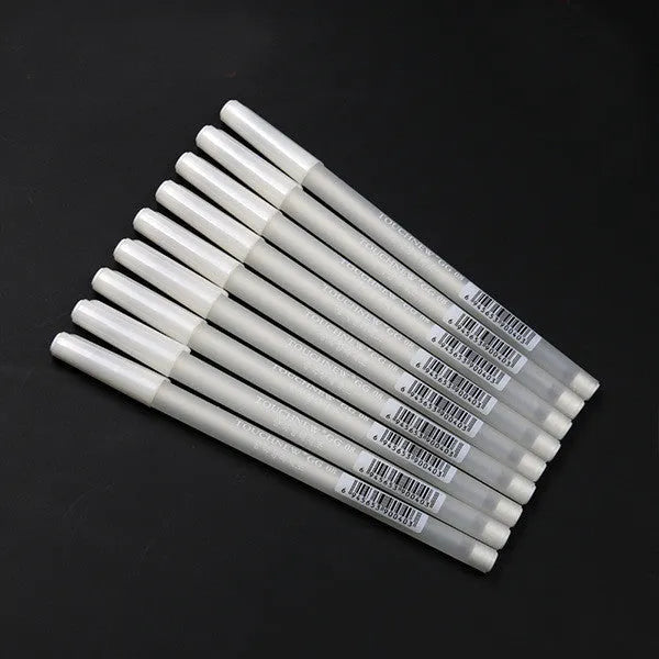 Touchnew highlight pen with 0.8mm tip for black card decoration in golden, silver or white