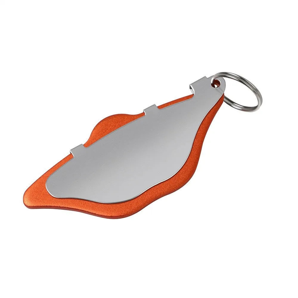 Mountain bike disc brake pads metal brake linings in black and orange colours