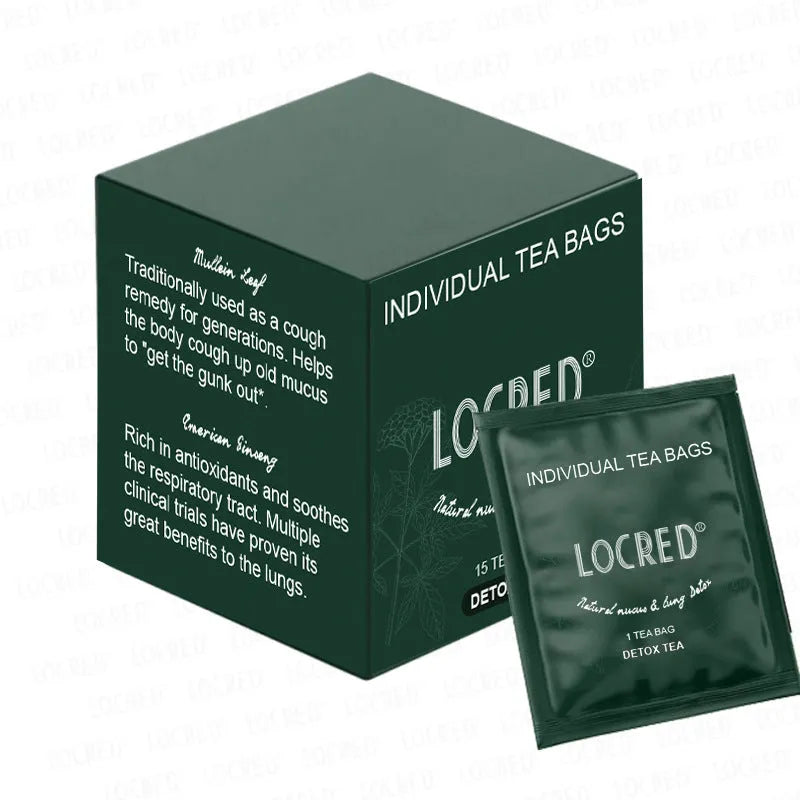 Box containing 15 packs of sugar-free hairy flower tea bags for household use