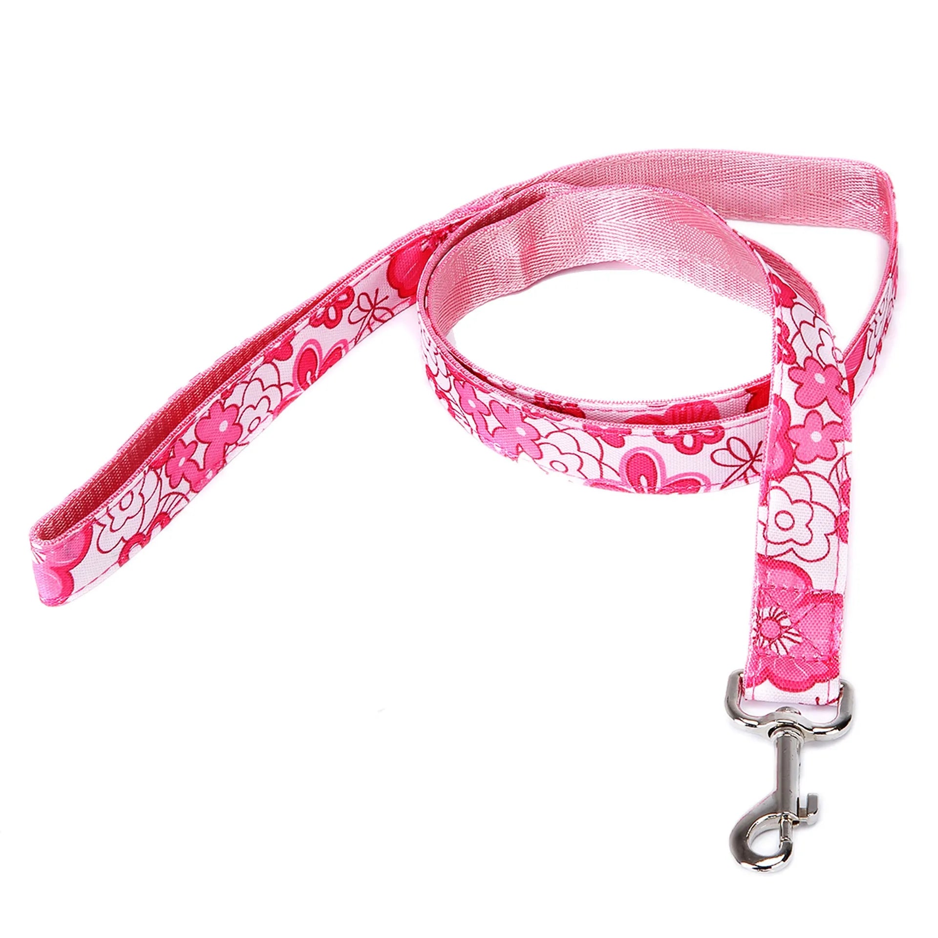 Black pet traction rope with plaid stripes, showing adjustable hand loop and 120cm length.