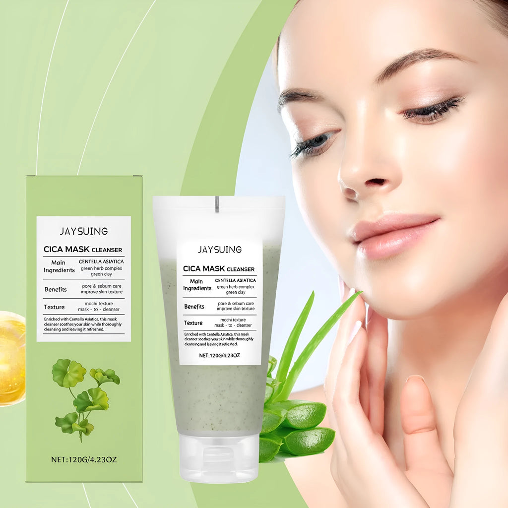 120g tube of Centella Asiatica Soothing Facial Cleanser with plant extract formula