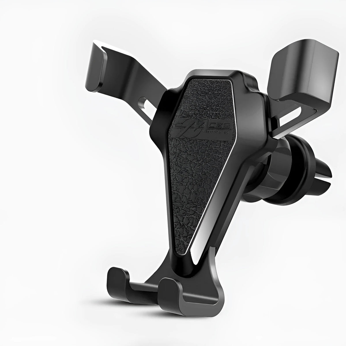 Elegant Black universal car air vent phone mount for 66mm to 84mm wide smartphones