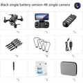 S88 mini four-axis drone with 4K camera, optical flow positioning and black body under 30cm.