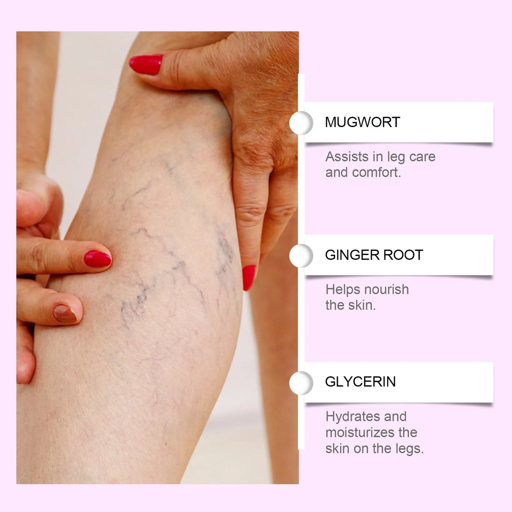 Leg care micro needle patch set containing four patches with moxa leaf and ginger root formula