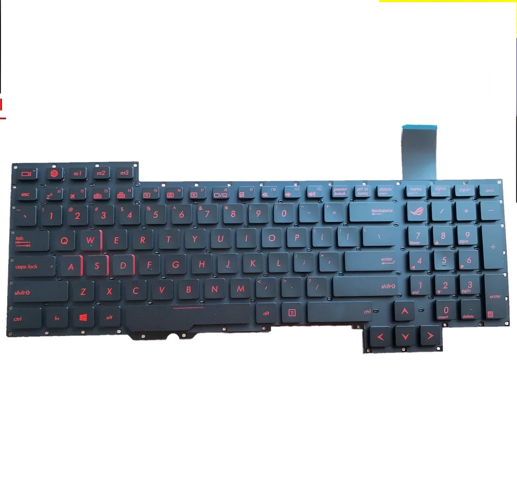 Black wired notebook keyboard with PS/2 connector and multimedia function keys
