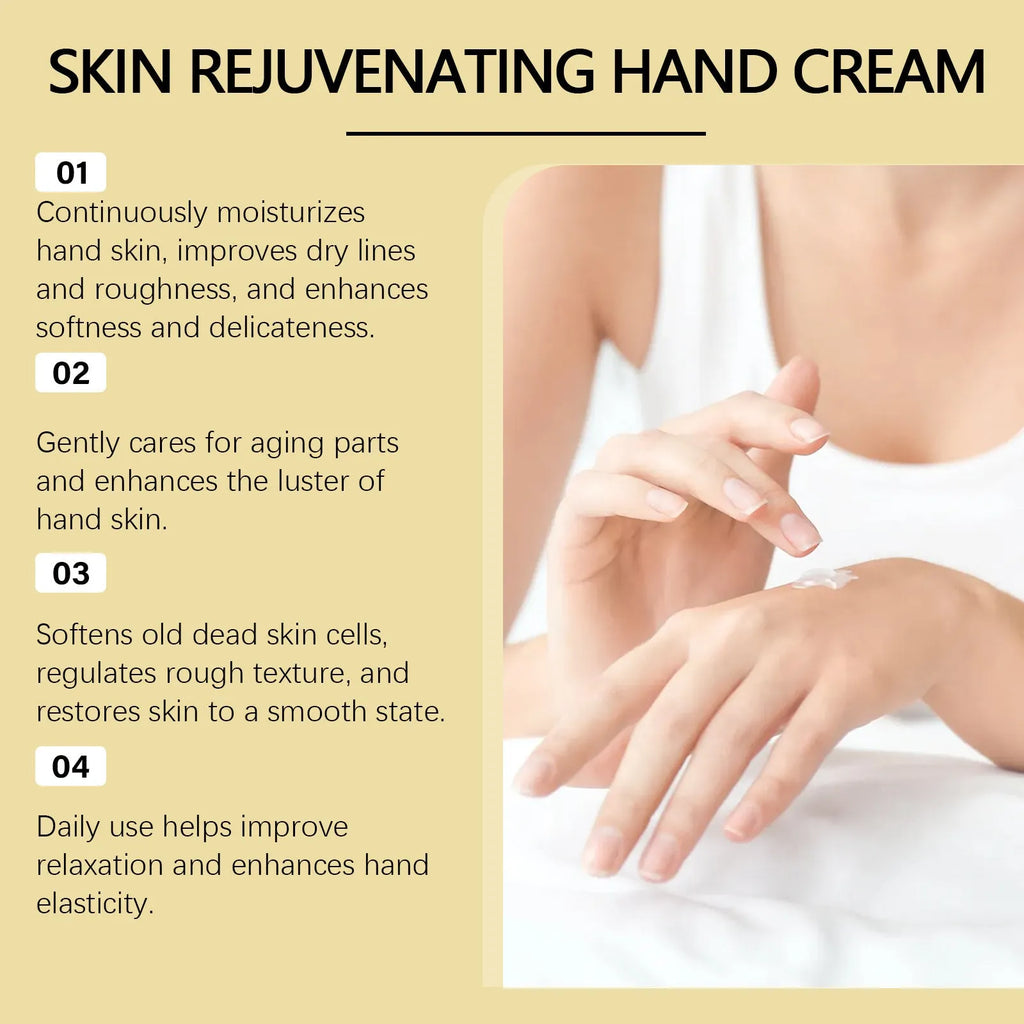 30g hand cream tube with retinol and hyaluronic acid for universal skin types
