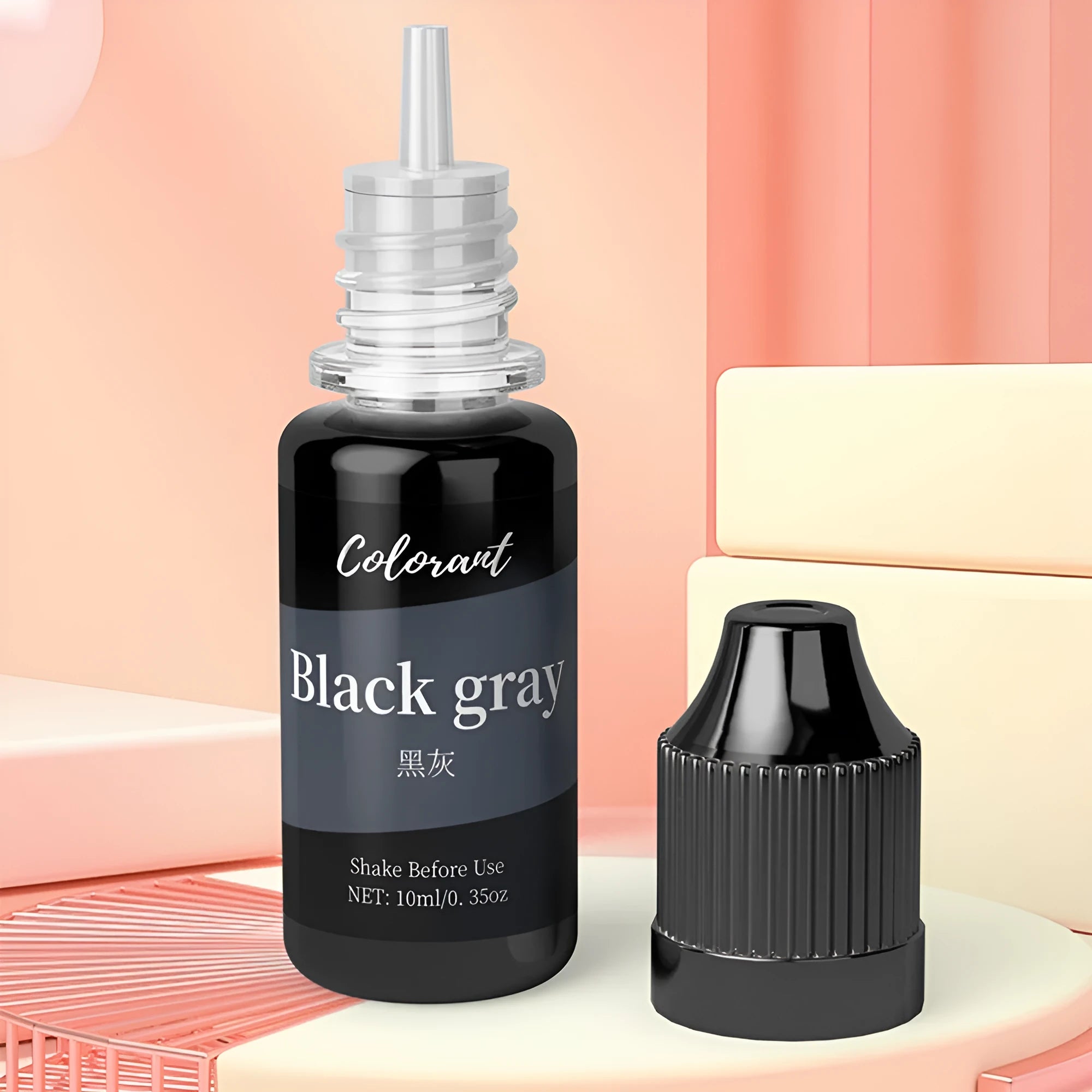 DIY candle colour concentrate pigment set with 30 colours in 10ml bottles for wax and soap projects