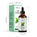 118ml bottle of pure natural peppermint essential body oil for aromatherapy diffuser and massage use