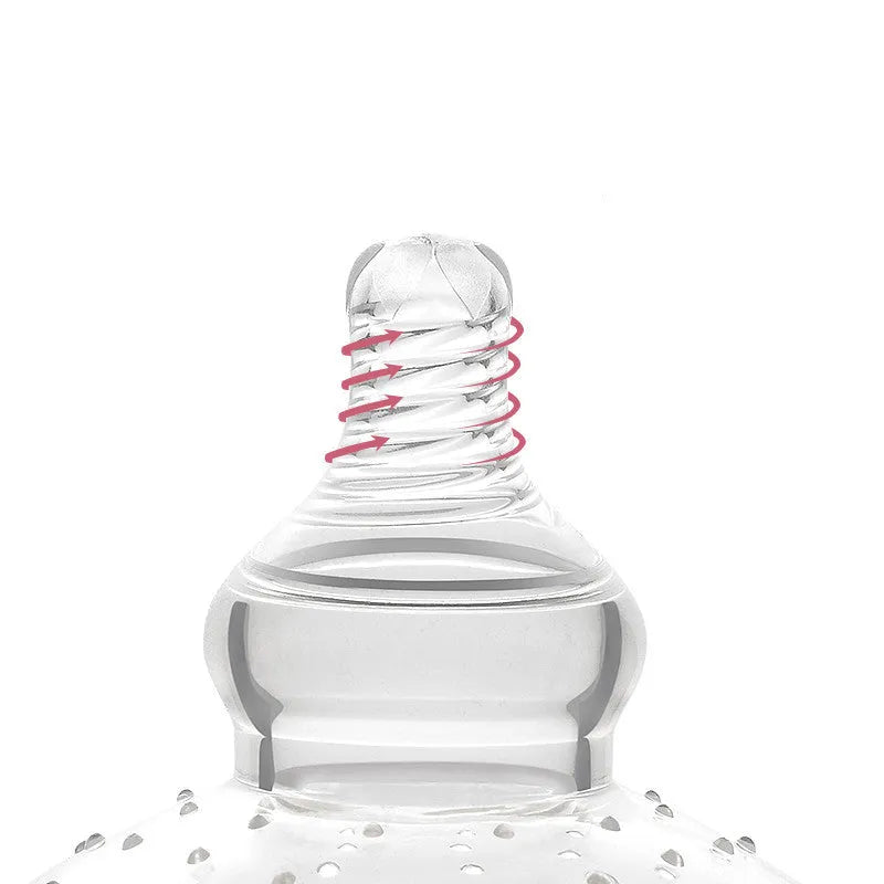 Nipple protector for breastfeeding help with flat nipples, weaning, and pain relief.