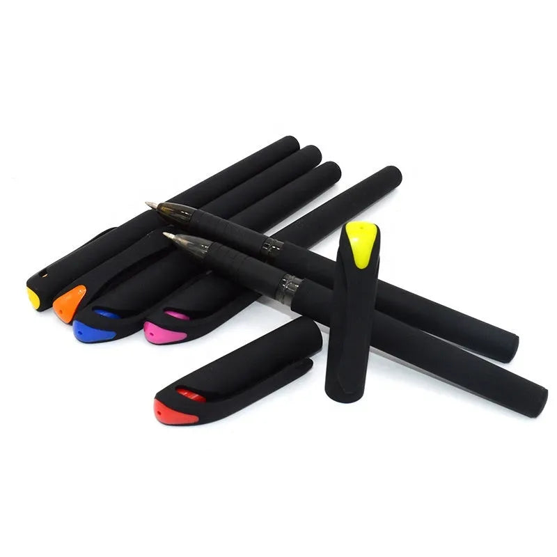 14cm plastic gel pen with black refill for promotional advertising gifts