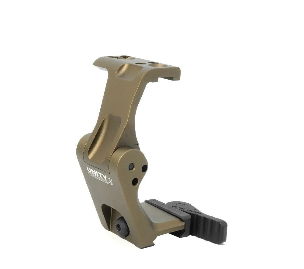 Universal magnifier bracket for G33 G43 G45 FTC OMNI with 21mm Picatinny rail QD mount, black finish