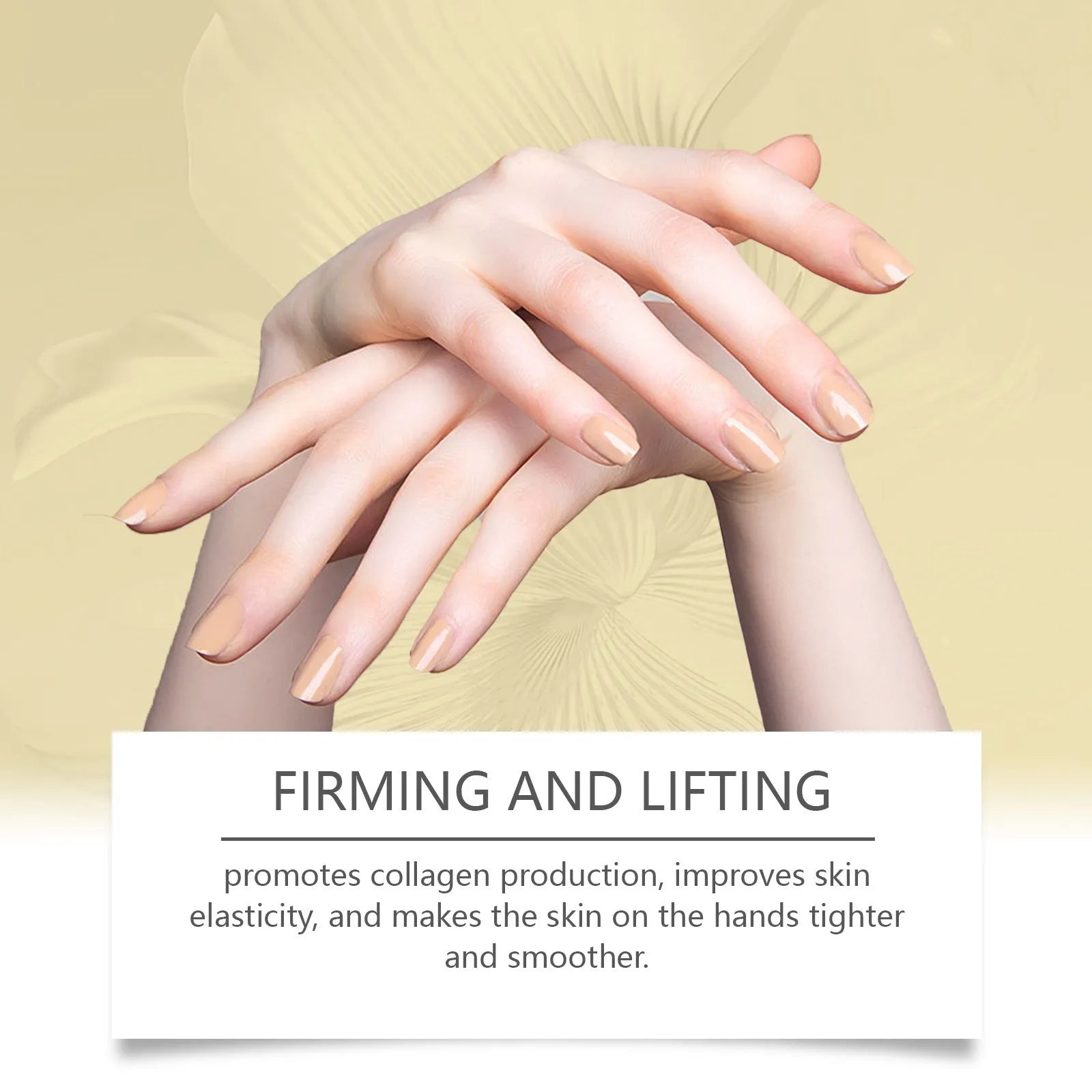 30g hand cream tube with retinol and hyaluronic acid for universal skin types