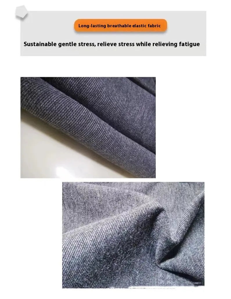 Heather Gray dog anxiety jacket and warm vest for small to extra large dogs.