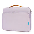 Laptop shock-proof liner bag in Oxford cloth with thick velvet lining, multi-colour options: beige, black, dark green, gray, purple, yellow
