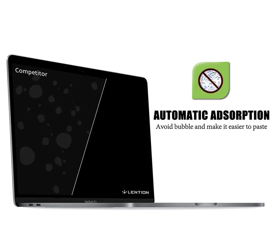 Lansheng matte screen protector for 13-inch MacBook Pro with anti-glare and scratch-resistant properties