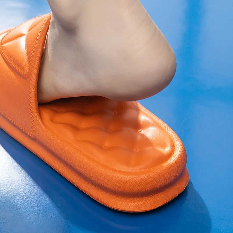 EVA non-slip bathroom sandals in multiple colours with thick sole for men and women