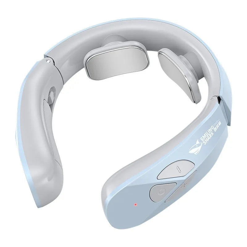 Lake Blue rechargeable EMS neck massager with vibration massage and heating function for adults