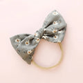 Children's fabric hairband with knotted bow design in multiple colours from Princess series