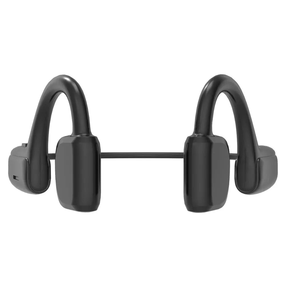 G1 wireless Bluetooth sports headset with open ear design in black colour
