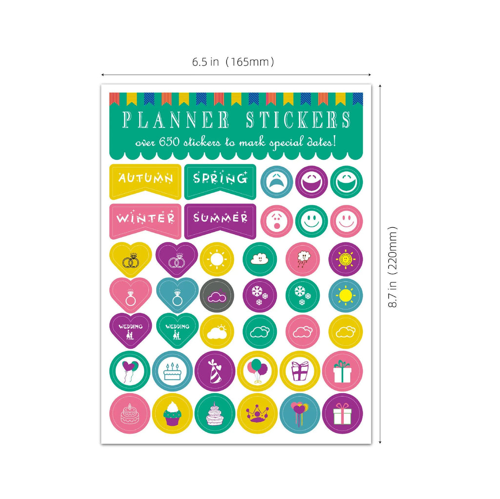 Irregular planning note stickers in Stickers B colour with copper plate sticker material and 0.13mm thickness