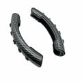 Carbon fibre black fibre steering wheel anti-slip sleeve for 38cm diameter wheels.
