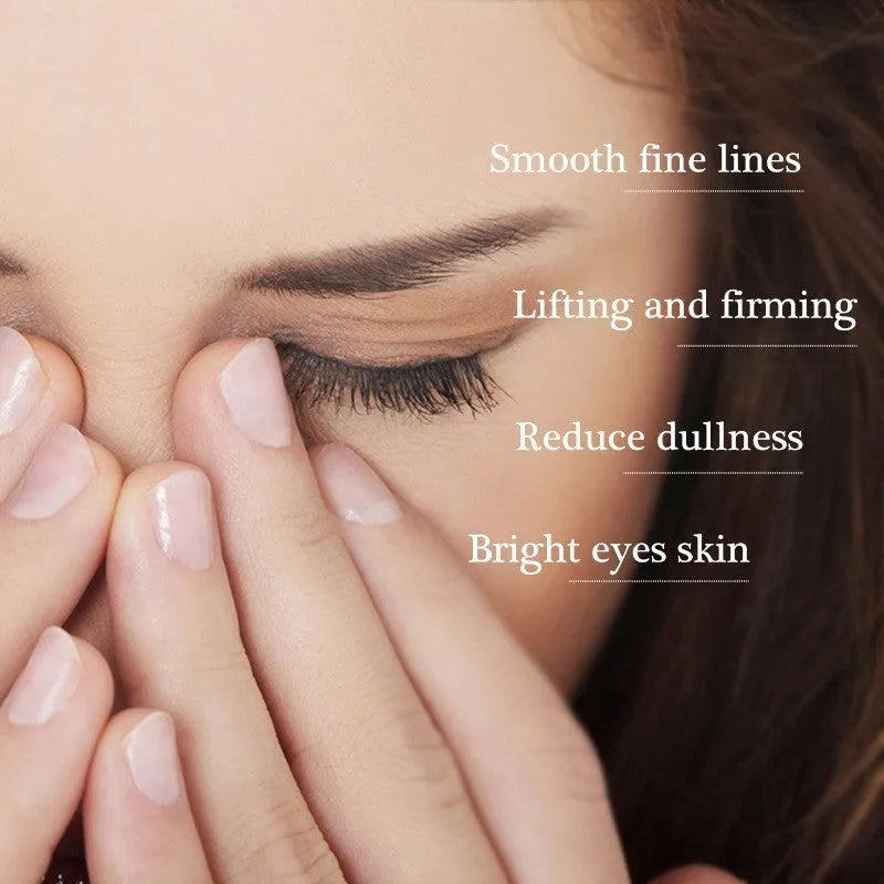 20g peptide eye cream for dark circles and puffiness in light cream formula
