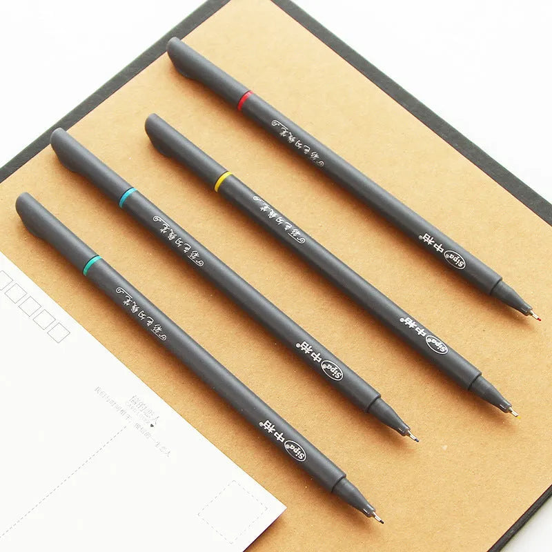 Hook line pen set with 0.38mm tip for architectural drawing and mobile artwork