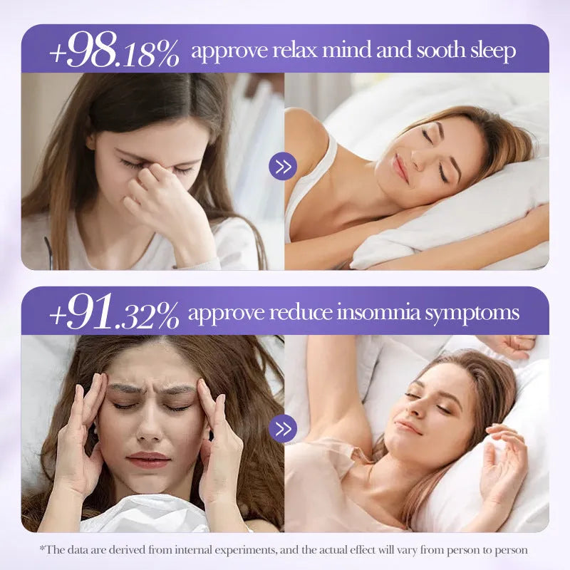 85ml fatigue relief sleep spray bottle for universal skin types