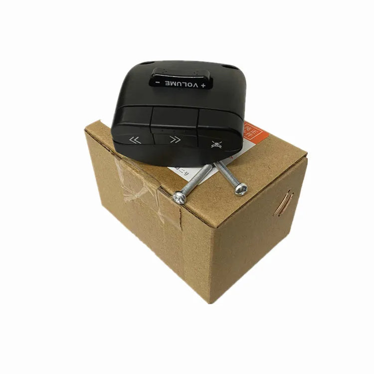 Black steering wheel audio controller button for F3 and F3R car models.