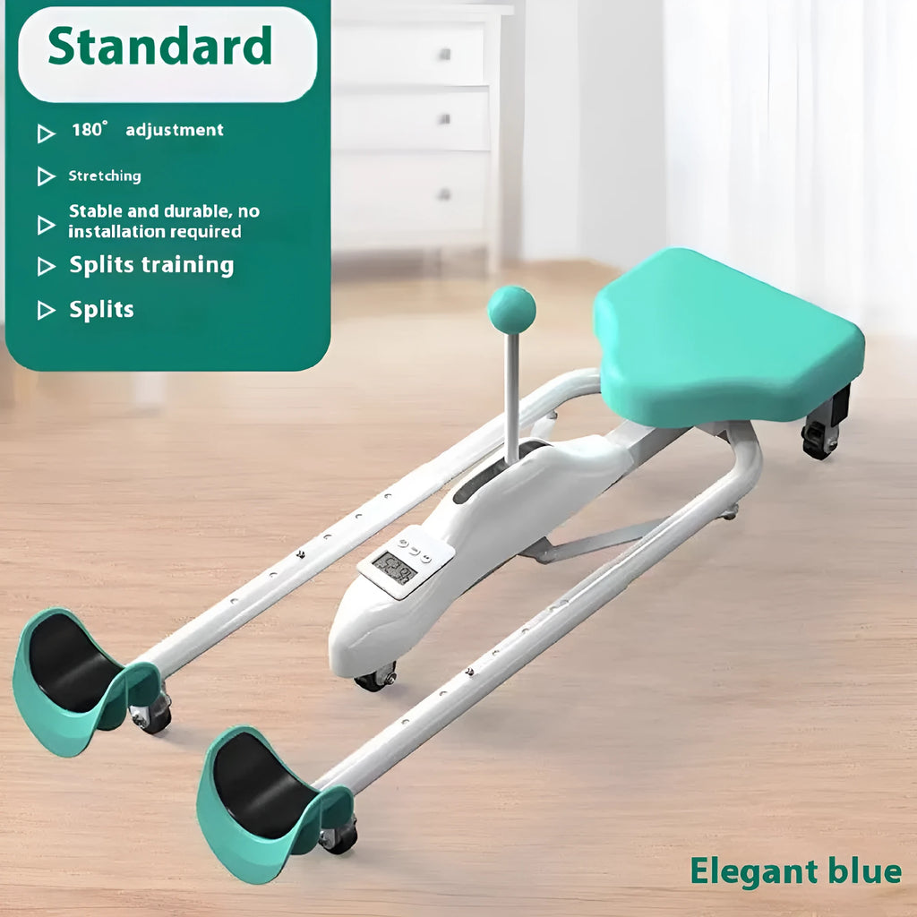 Pink and blue leg opener fitness equipment for stretching and hip opening exercises
