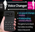 S9 mini voice changer sound card handheld wireless condenser microphone in black