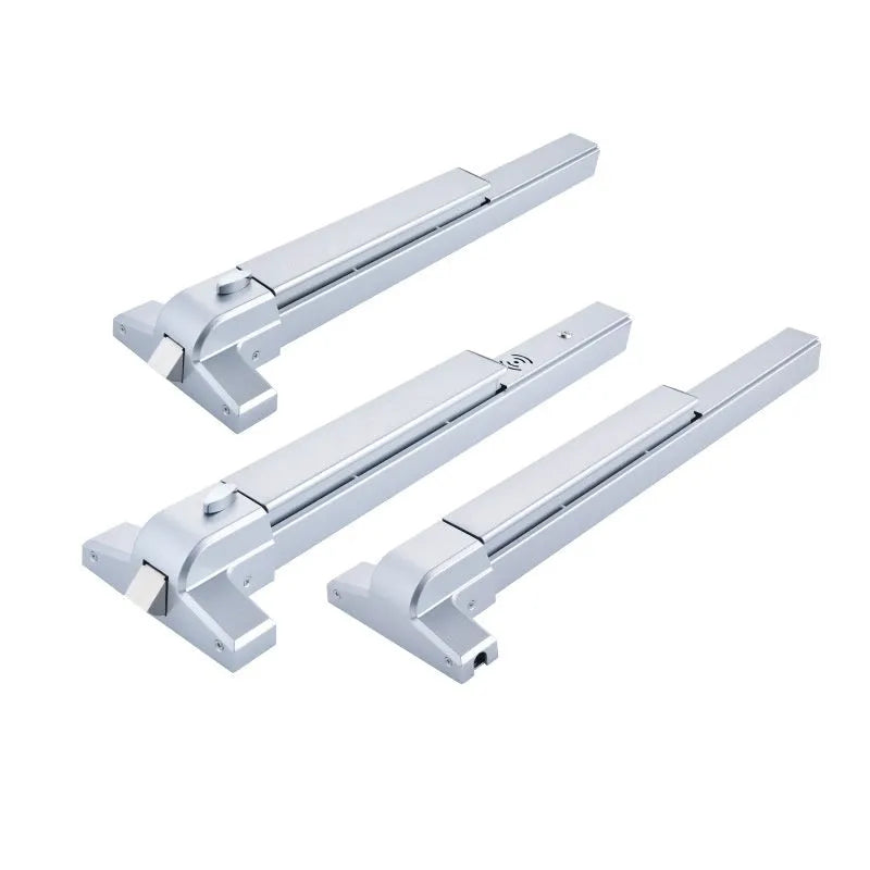 Stainless steel fireproof door lock with external handle for 65cm doors