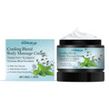 50g body massage cream with peppermint extract and ceramide for soothing relief