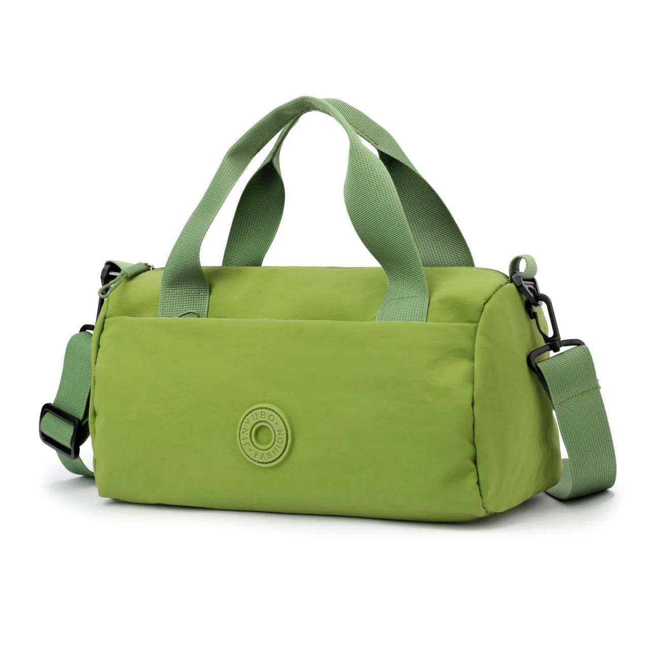 Oxford cloth one-shoulder short travel bag in solid colour, 30x14x16cm, six colour options