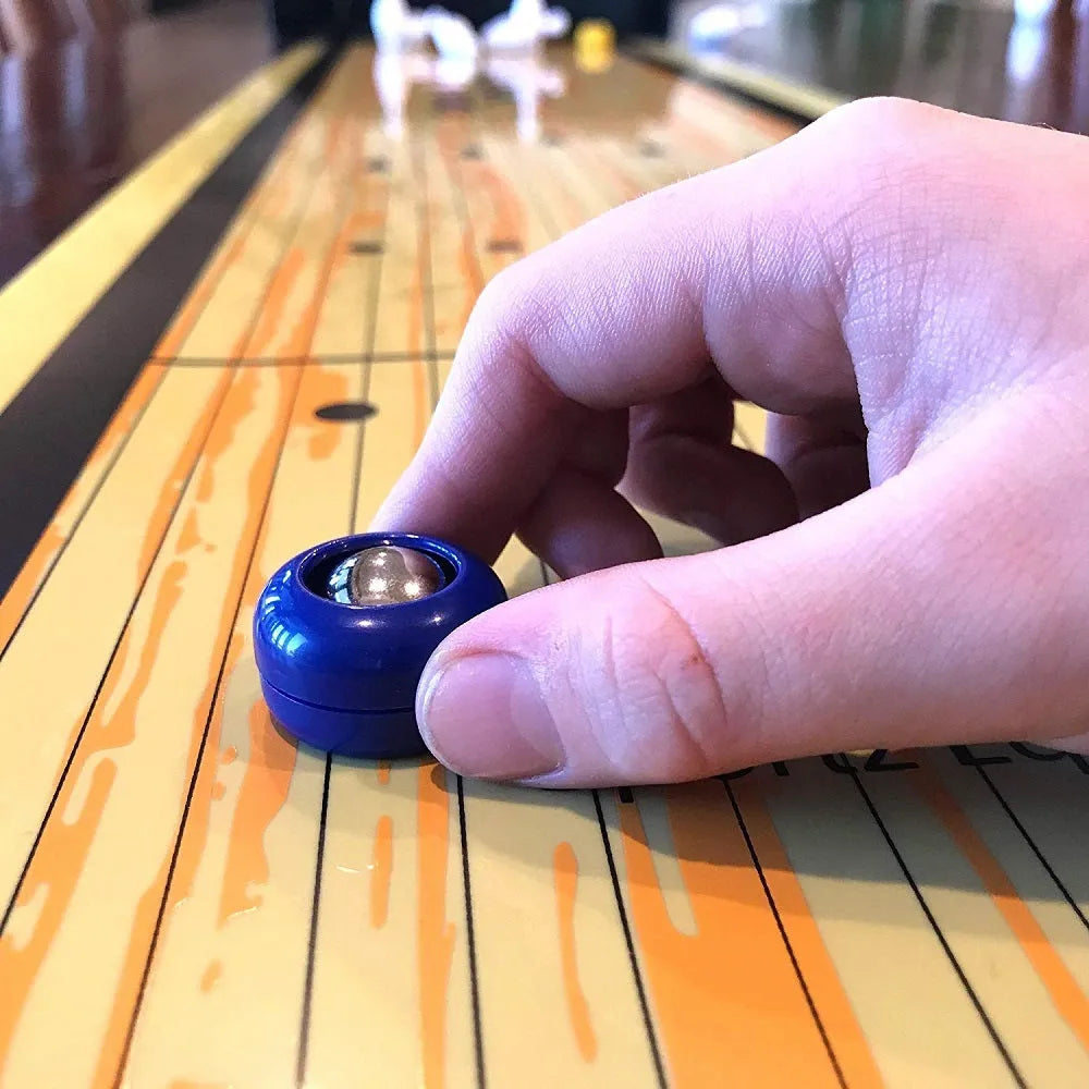 Curling table game with 1200mm runway and 25mm balls, indoor tabletop curling toy for ages 6-16