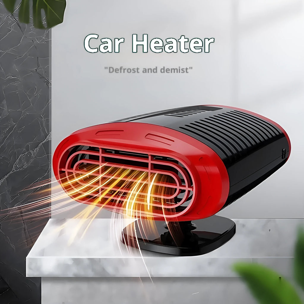 12V 120W vehicle warm air blower in black and grey or black and red ABS casing for defrost and demist