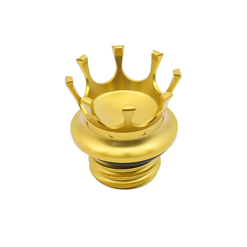 Aluminium alloy fuel tank cap for Harley Davidson motorcycles in five colour options