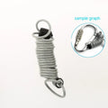 Retractable helmet lock with steel cable in black cow design for motorcycle and bicycle security