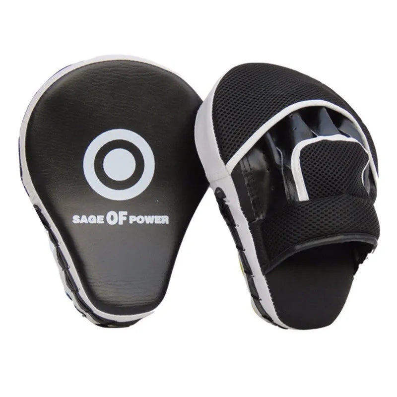 25cm boxing target pad with coloured edge options for martial arts training