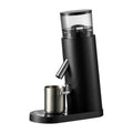 Portable electric coffee grinder with stainless steel body and 0.5L reservoir capacity