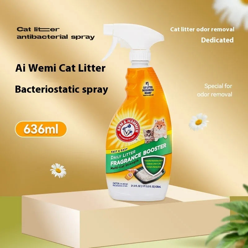 Iron Hammer pet deodorant spray 946ml large bottle for cat and dog urine odour and stain removal