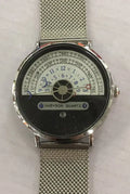 Men's creative sports watch with 40mm alloy case, quartz movement, and 30-metre waterproof rating