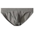Modal low-waist jacquard briefs in colourful blue with quick-drying fabric